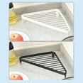 thumbnail image 3 of Estante de almacenamiento de metal triangular para olla de cocina de hierro forjado: ¡estilo y resistente!, 3 of 9