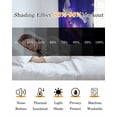 thumbnail image 5 of Purple Butterflies Blackout Curtains for Bedroom Living Room Darkening Curtains 63 Inches Long Modern Abstract Fantasy Gradient Window Curtain 2 Panels Set Window Treatment Grommet Drapes 42"x63", 5 of 9