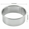 thumbnail image 5 of ACDANC 2026 New 8X8 Baking Pan Bake Ware for Toaster Ovens Bakeware Dishes Bakeware with Lids 9X9 Baking Pans Glass Ceramic Baking Sheet Bakeware,Bakeware with Lids Set Cookie Stainless Steel, 5 of 6