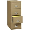 thumbnail image 3 of FireKing Sand 1 Hour Fire Resistant File Cabinet - 4 Drawer Legal 31" depth, 3 of 3