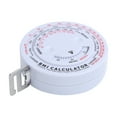 thumbnail image 3 of BMI Tape, Weight Loss Calculator Accurate Scale Body Fat Caliper Non- Mass Index Tape Measure  For Men/women For Waist, 3 of 8