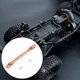 thumbnail image 4 of Ounissouiy Dogbone trasero Firmeza 1/10 RC Accesorios Camión Seis Eje de transmisión Exquisitos juguetes Suministros Reemplazo de piezas Kits de construcción modelo Oro 112-163 mm, 4 of 6