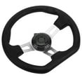 thumbnail image 1 of Volant Noir, Volant de Kart OffRoad Volant ATV Volant Aller Kart Volant Performances Fiables, 1 of 14