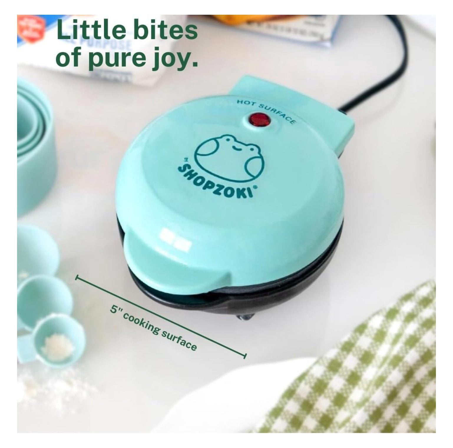 Frog Waffle Maker XYT Non-Stick Cute Design For Kitchen Breakfast Cooking Gifts
