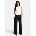thumbnail image 2 of Madden NYC Women's Sleeveless Ruched Tank Top, Sizes XXS-XXL, 2 of 5