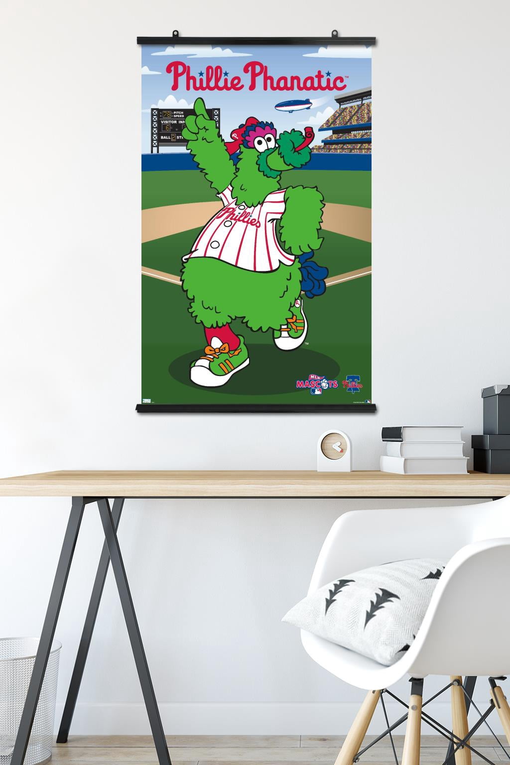 MLB Philadelphia Phillies - Phillie Phanatic Wall Poster, 22.375" x 34"