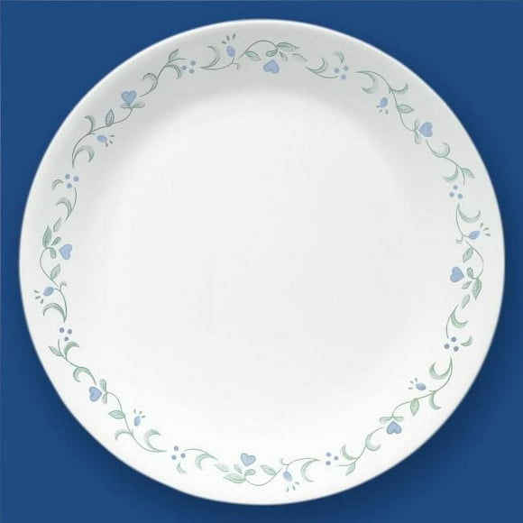 Corelle Country Cottage 10.25" Glass Dinner Plate, 10.25" Round Dinner Plate