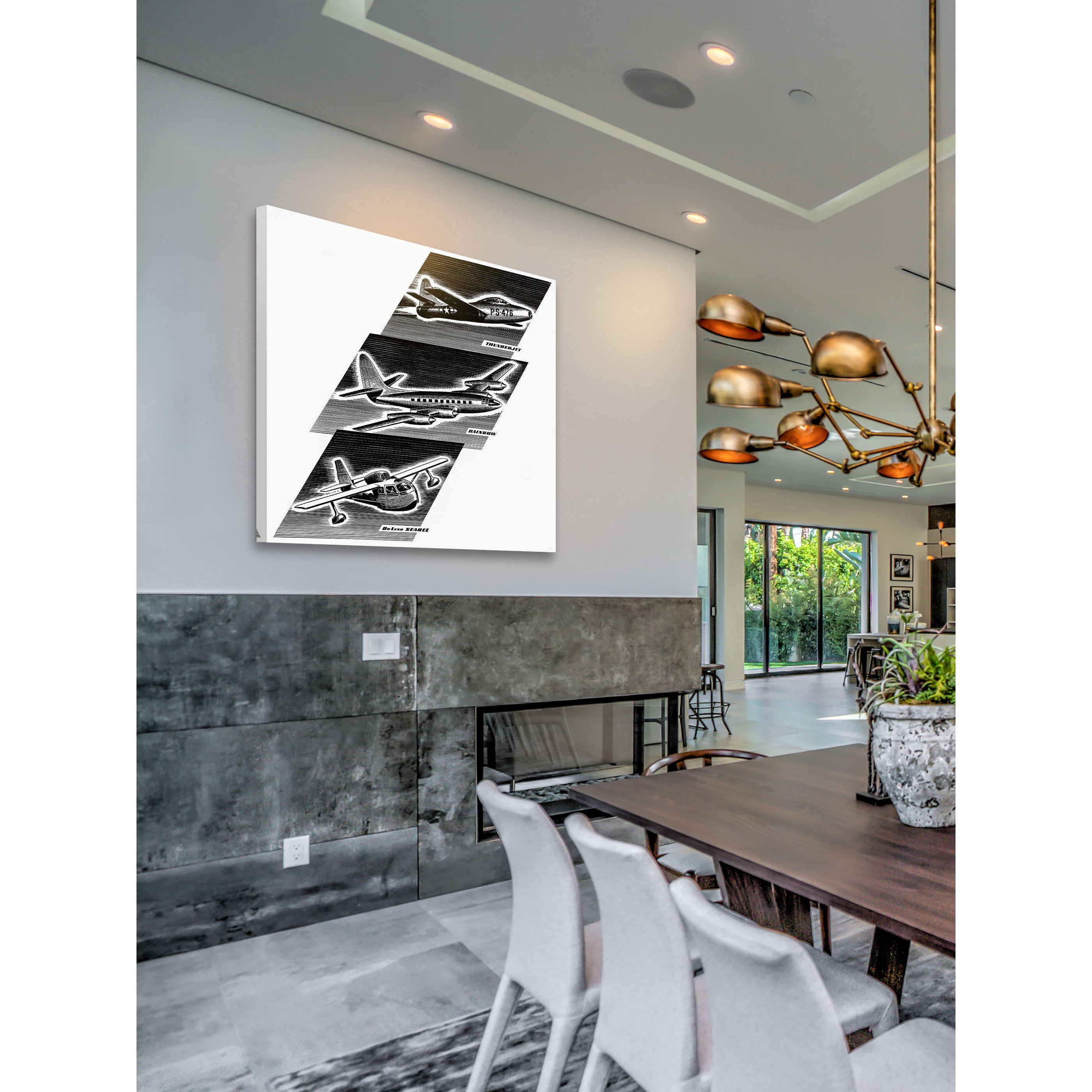 Marmont Hill "Air Superheroes" Painting Print on Canvas