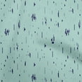 thumbnail image 1 of oneOone Cotton Cambric Light Blue Fabric Abstract Glitch Effect Sewing Craft Projects Fabric Prints By Yard 56 Inch Wide, 1 of 5