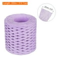 thumbnail image 2 of Uxcell Raffia Paper Craft Rope Ribbon 219 Yards Purple for Decoration, 2 of 7