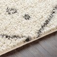 thumbnail image 2 of Taza shag Charcoal 6'7" x 9' Global Rectangle Area Rug, 2 of 3