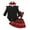 Black, variant on Baby Girl Clothes Set Plaid Autumn Long Sleeve Romper Bodysuit Suspender Dress Headbands Bundle Girls' Clothing Sets 12-18 Months