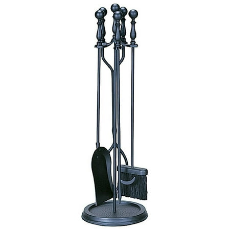 Blue Rhino Uniflame 5-Piece 31" Fireset, Black