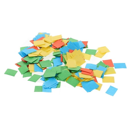 MLINS 1 Pack Rectangle Confetti Multicolor Confetti Sprinkles Table Confetti For Baby Shower Confetti Clubs Weddings Birthday Celebrations Fiesta Party Decoration