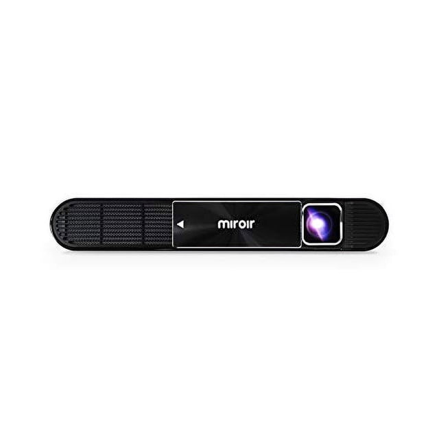 Miroir M631 Ultra Pro Portable 1080p Projector, 700 Lumen, 120” Image, 4K Input Support, Home Theater, Gaming, USB – C Charge Video, Native 1080p Resolution (1920 x 1080p), Rechargeable Battery