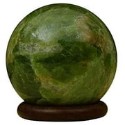 Reikiera Stone Ball Natural Russian Serpentine Stone Gemstone Sphere Energy Generator Crystal Healing Gift