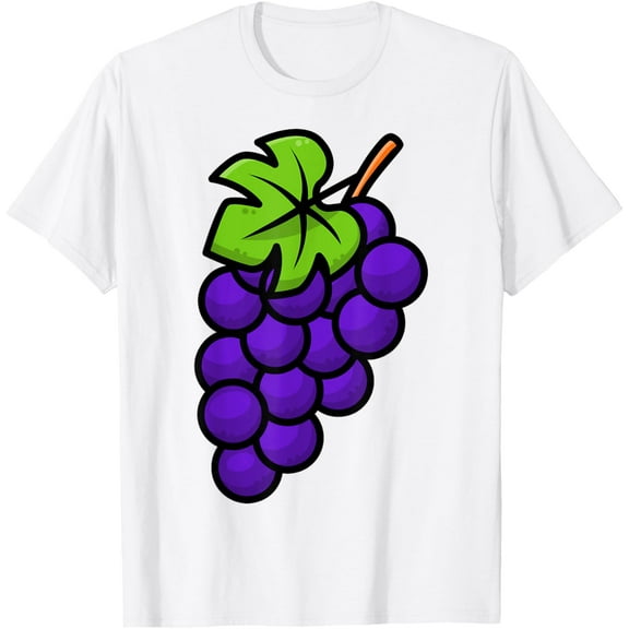 Exquisite and comfortable-Cute Purple Grapes Costume For Kids and Toddlers T-Shirt