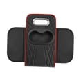 thumbnail image 1 of arctrm Auto Car Armrest Cushion Cup Holder Lightweight Modern Car Armrest Organizer Black Red, 1 of 9