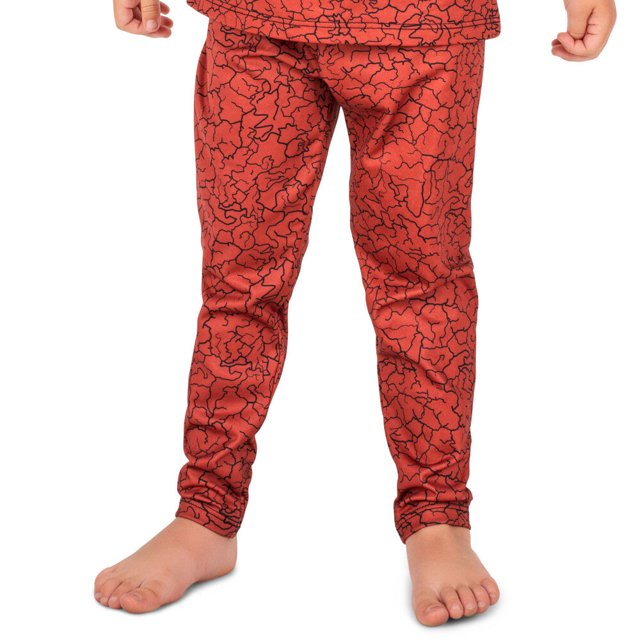 BLACKSTRAP Kid's Therma Baselayer Pant Magma Rust, S