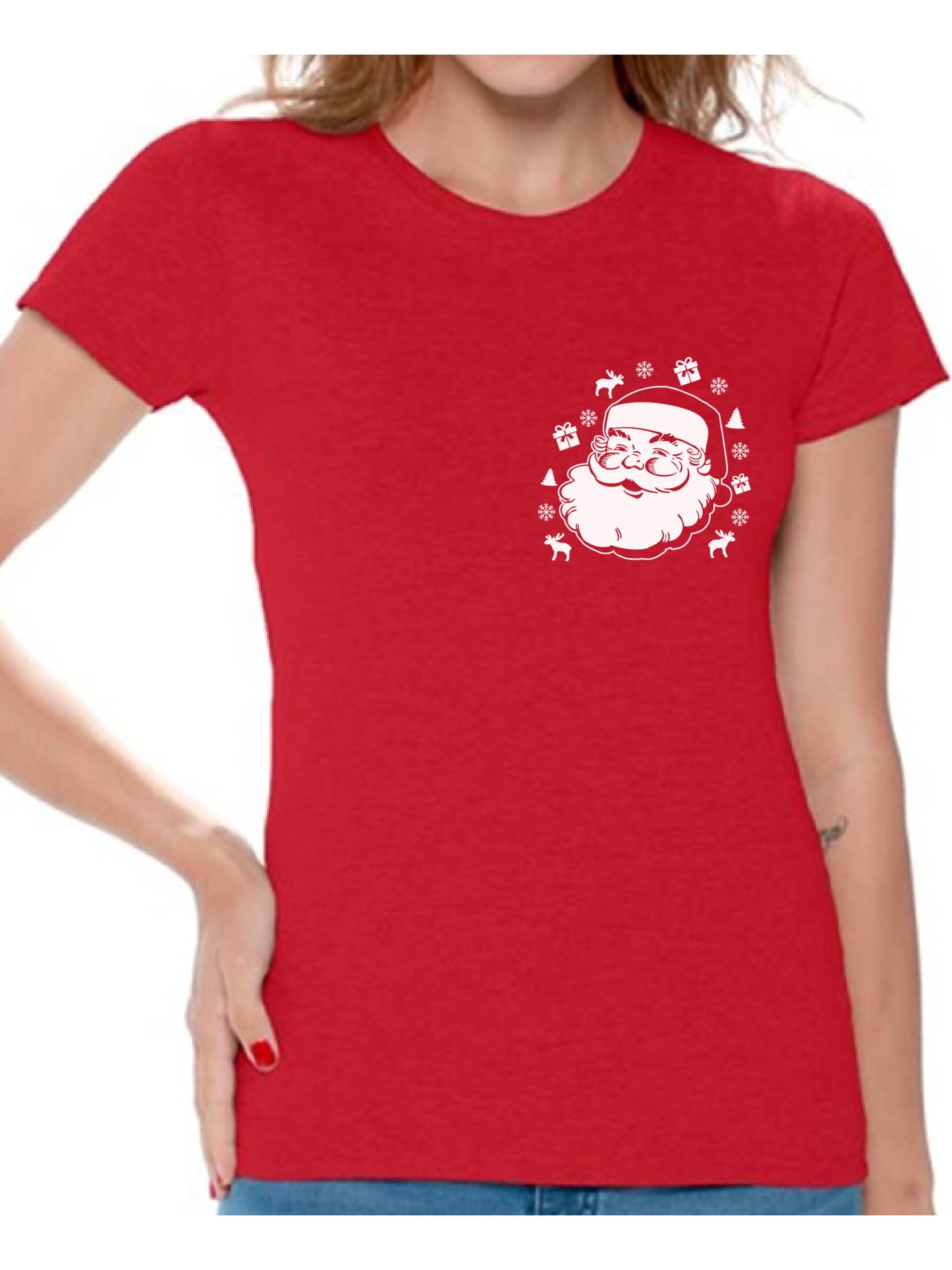 Funny Santa Shirt Funny Xmas Santa Shirt Santa Gifts,Santa Shirts