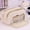 Beige, variant on EDHITNR Large Capacity Zippered Pencil Case, Premium Cloth Pen Storage Bag Pouch Box, Multi-Function Stationery Organizer for Office Travel Makeup, Purple