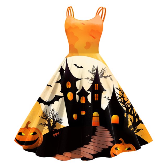 SZXZYGS Robes Formelles pour Femmes Courtes Rouges Femmes Imprimé Sans Manches Robe de Bal des Années 1950 Ménagère Soirée Fête 2024