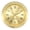 gold frame gold rome, variant on Compact Small Clock Fit Up Vintage Miniature Round Metal Watch Dials Featuring Roman Numerals for Craft Projects