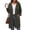 Green, variant on Women's Zip Up Hoodies Oversized Fleece Long Tunic Sweatshirts Casual Long Sleeve Fall Jacket Coat with Pocket