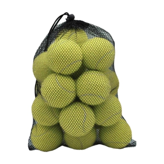 20Pcs Tennis Balls Elastic Balls Exercise 2.52" Diameter Wear Resistant Training Balls for Outdoor Sports Tennis Enthusiasts