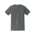 thumbnail image 6 of Gildan Men DryBlend Crewneck Pocket T-Shirt, Short Sleeve Classic Fit Tee, Graphite Heather, 3XL, 6 of 6
