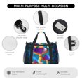 thumbnail image 4 of Easygdp Magic Mushrooms ,Fireflies Bolsa de Gimnasio, Bolsa de Viaje Duffel, Bolsa de Fin de Semana con Compartimentos, Bolsa de Mano para Noche, 4 of 7
