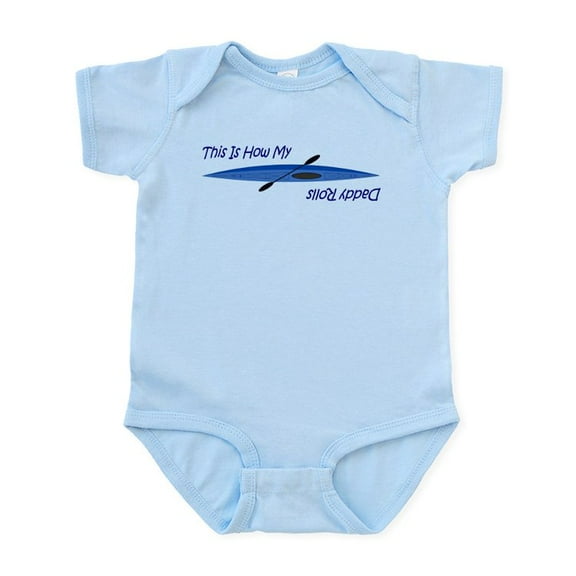 CafePress - This Is How My Daddy Rolls Infant Bodysuit - Baby Light Bodysuit, Size Newborn - 24 Months