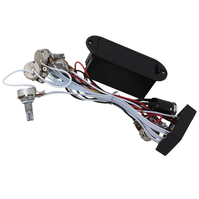 Circuito de Preamplificador del Ecualizador de 3 EQ Baoblaze Pastilla Activa de Guitarra