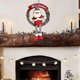 thumbnail image 5 of Christmas Wreath Christmas Decoration Scene Placement Red Hanging Door Wreath Dress Up Home Holiday Window Props Conform To Christmas Theme, 5 of 5