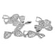 thumbnail image 5 of Fianzas de de 40 piezas de 20 mm para colgantes de collar de joyería de bricolaje que hacen hallazgos, 5 of 9