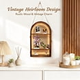 thumbnail image 5 of SLUMLOVE 10x16" Shadow Box Frame,Large Deep Shadow Box with Removable Shelves, Linen Back & Acrylic Door, Display Cases for Medals, Photos, Keepsakes, Wedding Bouquet, Pet, 5 of 7