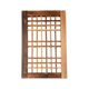 thumbnail image 1 of Marco de ventana de madera con celosía para entrada y sala de estar, fácil de colgar. 40cmx26cm, 1 of 9