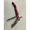 thumbnail image 3 of Red Corkscrew Doubled Hinged Waiters Wine Key Bottle Opener With Foil Cutter, 3 of 4