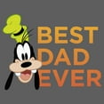 thumbnail image 2 of Men's Mickey & Friends Father's Day Best Goofy Dad Ever Tank Top Charcoal Medium, 2 of 4