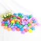 thumbnail image 4 of 100 piezas de piscinas de bolas para bebés, flexibles, coloridas, con forma de pentagrama o corazón, para practicar el agarre emocional, juguetes de plástico sin BPA para piscinas, carpa de juego, 4 of 7