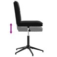 thumbnail image 5 of vidaXL Dining Chair Black Velvet, 5 of 5