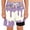Light Purple, variant on ibiyuan Boys Swim Trunks with Compression Liner Funny Ice Cream Swim Shorts Quick Dry 2 in 1 Beach Board Shorts with Pockets