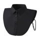 thumbnail image 3 of Collar falso para mujer debajo de la camisa, accesorios, ropa, falda, chaleco, cuello falso Negro, 3 of 8