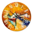 thumbnail image 2 of Designart 1 in Quartz Farmhouse Wall Clock, 2 of 2