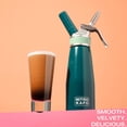 thumbnail image 3 of NITRO KAFO Cafetera Nitro de 1 L, Cafetera Nitro de Aluminio con Boquilla Difusora de Nitro Especial y Cafetera en Frío para Hacer Nitro Cold Brew, 1 Cuarto/1 L, Incluye (10) Cartuchos Nitro, 3 of 5