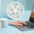 thumbnail image 6 of Camping Fan Adjustable Speed 3600°Rotatable Hanging Fan for Home Office, 6 of 18