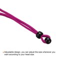 thumbnail image 4 of Unique Bargains Bracelet de Lunettes Réglable Lunettes Chaîne Titulaire Hommes Femmes Lunettes de Soleil Retenue Rose Rouge 4 Pack, 4 of 6