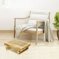 thumbnail image 3 of Bedside Step Stool Home Wood Footstool Couch Wooden Bench Stools for Kids Adults Elder, 3 of 6