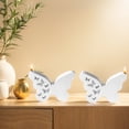 thumbnail image 3 of Injueey 2 piezas de adorno de con forma de mariposa, molde de silicona con interior liso, decoración de mariposas DIY Artesanía, 3 of 6