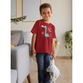 thumbnail image 2 of Hello Little Handsome Dino T-Shirt Toddler -Image by Shutterstock,  3 Toddler, 2 of 4